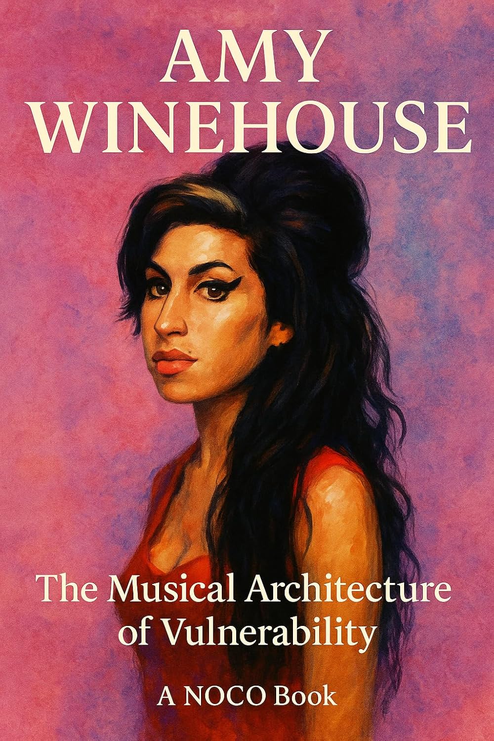 Amy Winehouse Musical Architecture of Vulnerability book cover featuring analysis of Back to Black and Frank albums